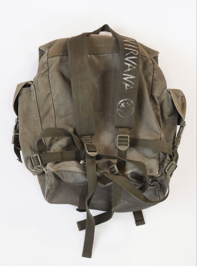 一点物ドイツ軍バックパックリメイクパンクNIRVANA vintage USED