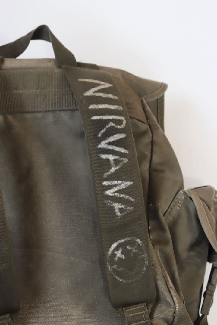 一点物ドイツ軍バックパックリメイクパンクNIRVANA vintage USED