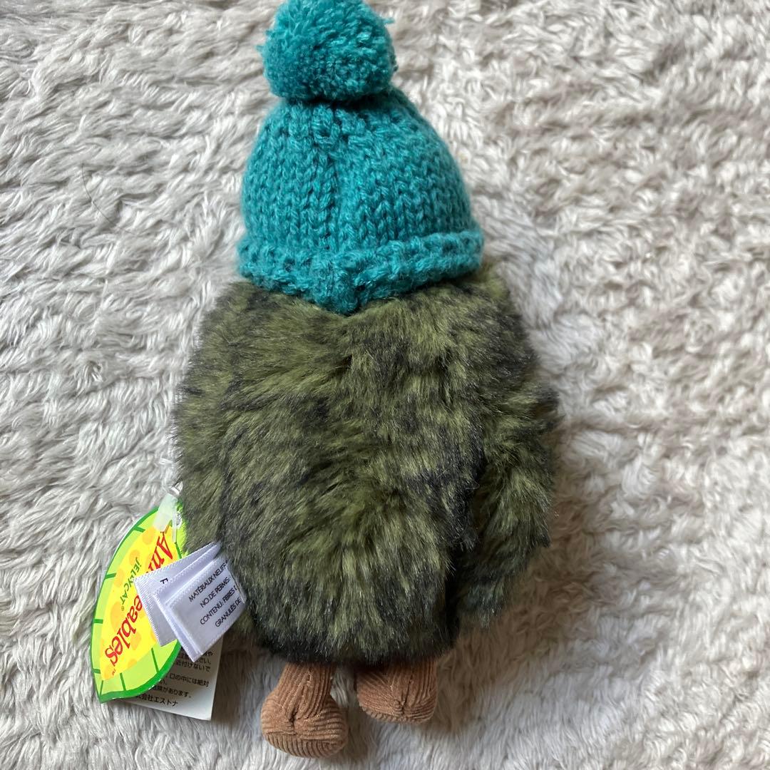  アボカド　帽子　冬