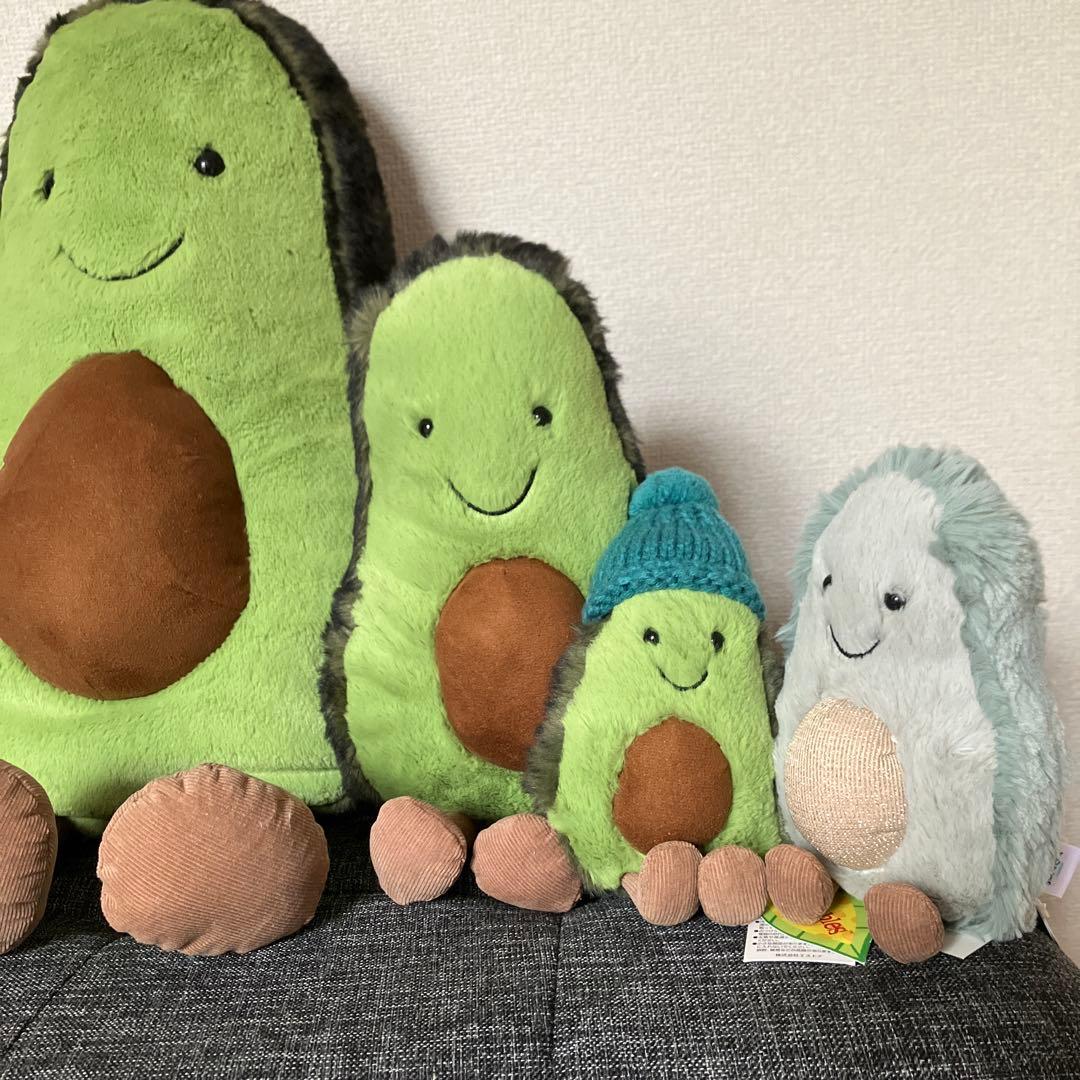  アボカド　帽子　冬