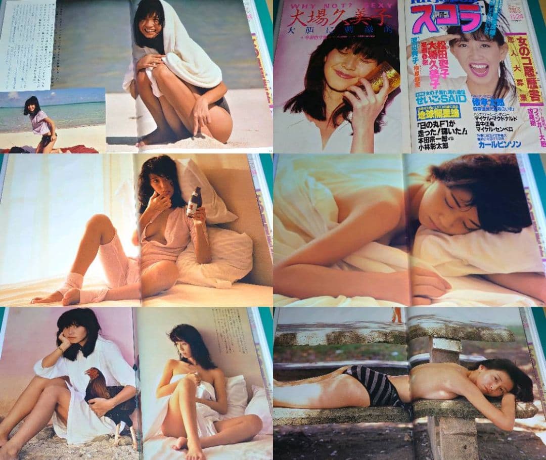 大場久美子　1978年〜1983年 大量　切り抜き　ファイル　2冊　120P