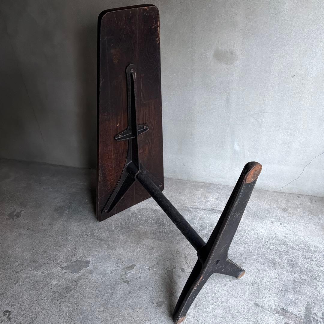 インダストリアル　フレンチアンティーク テーブル　60s オールドヴィンテージ