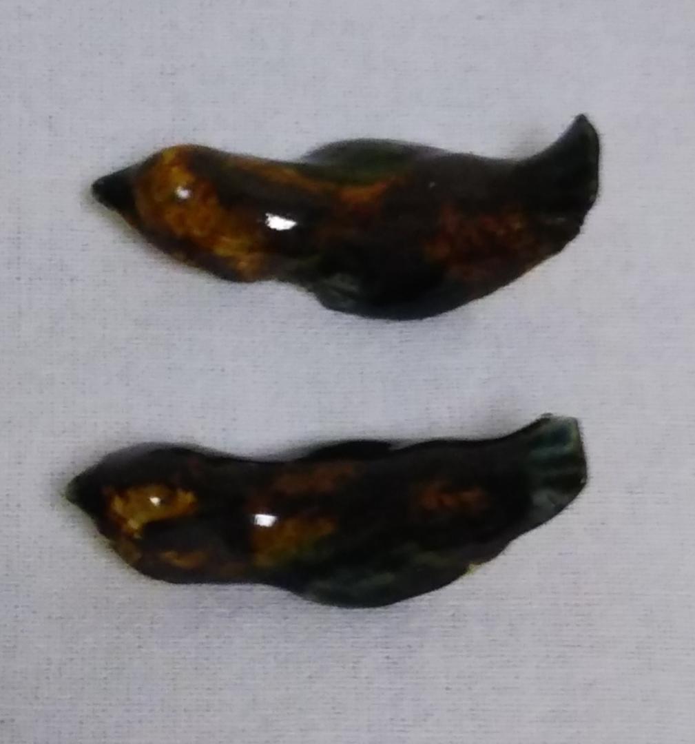 【金城次郎さん作】箸置き　鳥型　2個