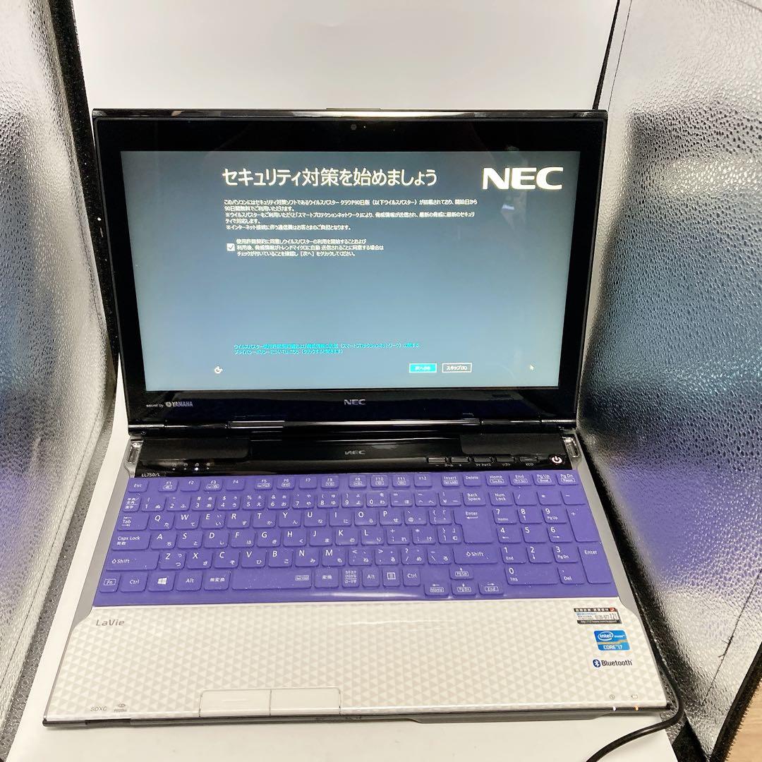 NEC ノートPC Lavie PC-LL750LS3EW corei7