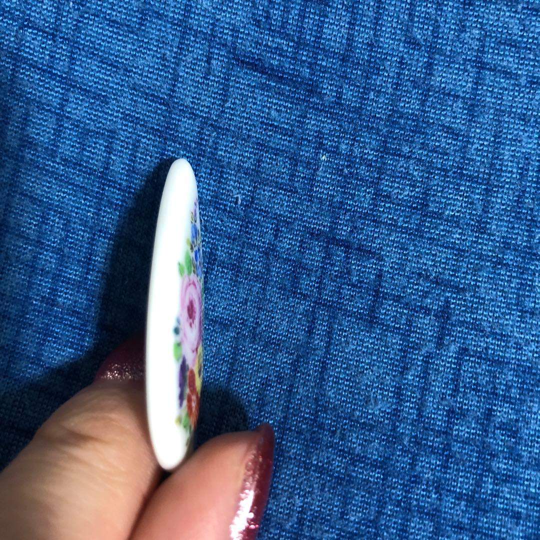 マイセン　ブローチ用　未使用③ Meissen