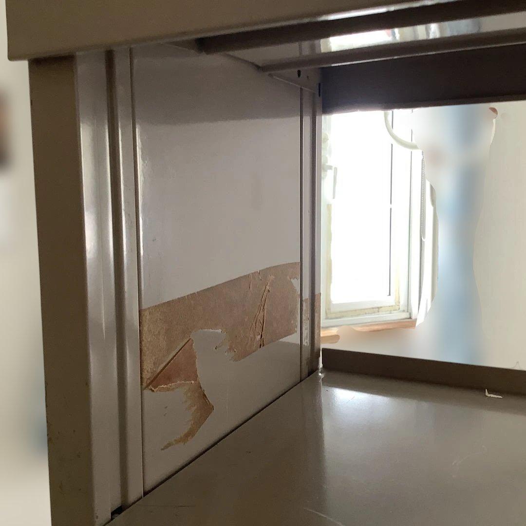 昭和レトロ　スチール製本棚　スチールラック　ヴィンテージ　アンティーク　時代物