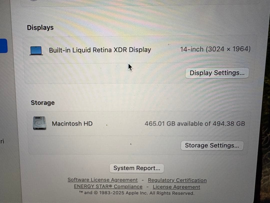 MacBook Pro M1Max 512GB 32GB 14インチ