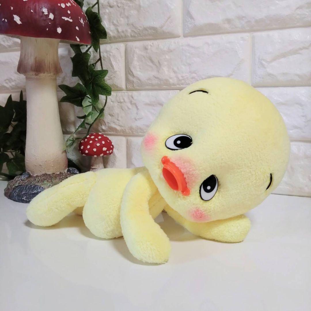 ぬいぐるみ✽レトロ風ぴっぴちゃん特大サイズ