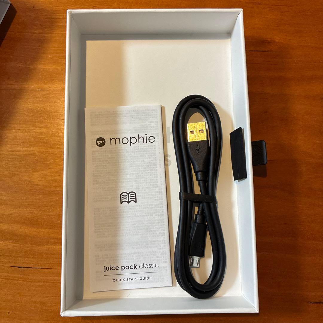 mophie juice pack classic 黒　iPhone7 8用