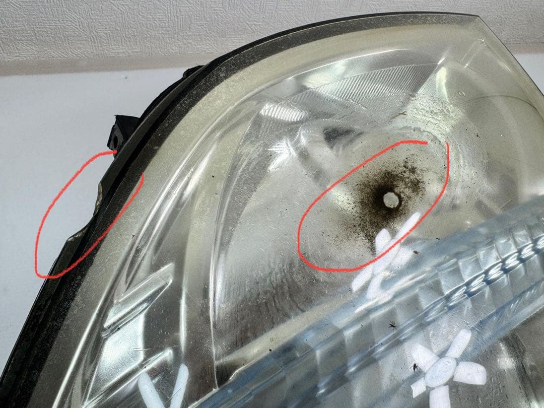 ジャンク品 日産 エルグランド E51 後期 HID ヘッドライト 左