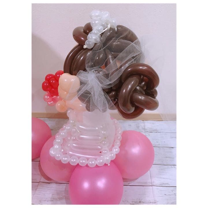 結婚式飾りつけ。ウェルカムスペースに、高砂に、受付に。祝電に！バルーンアート。