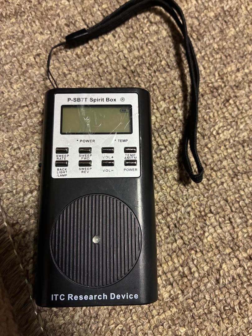 スピリットボックス　P-SB7T 中古　動作確認済　心霊　ラジオ　スピボ