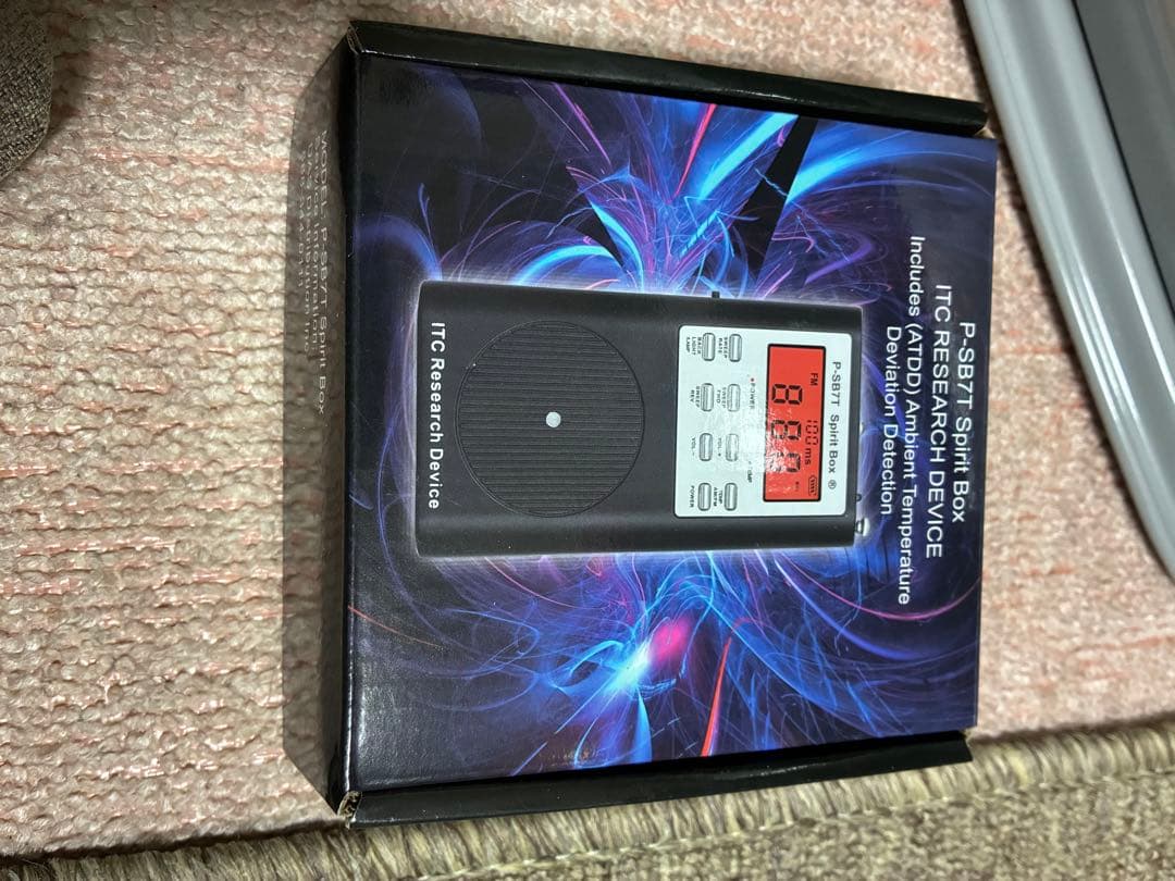 スピリットボックス　P-SB7T 中古　動作確認済　心霊　ラジオ　スピボ