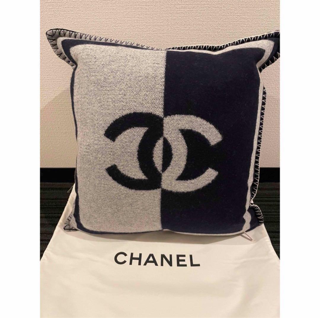 CHANEL シャネル　クッション　クッションカバー　ココマーク　新品　未使用