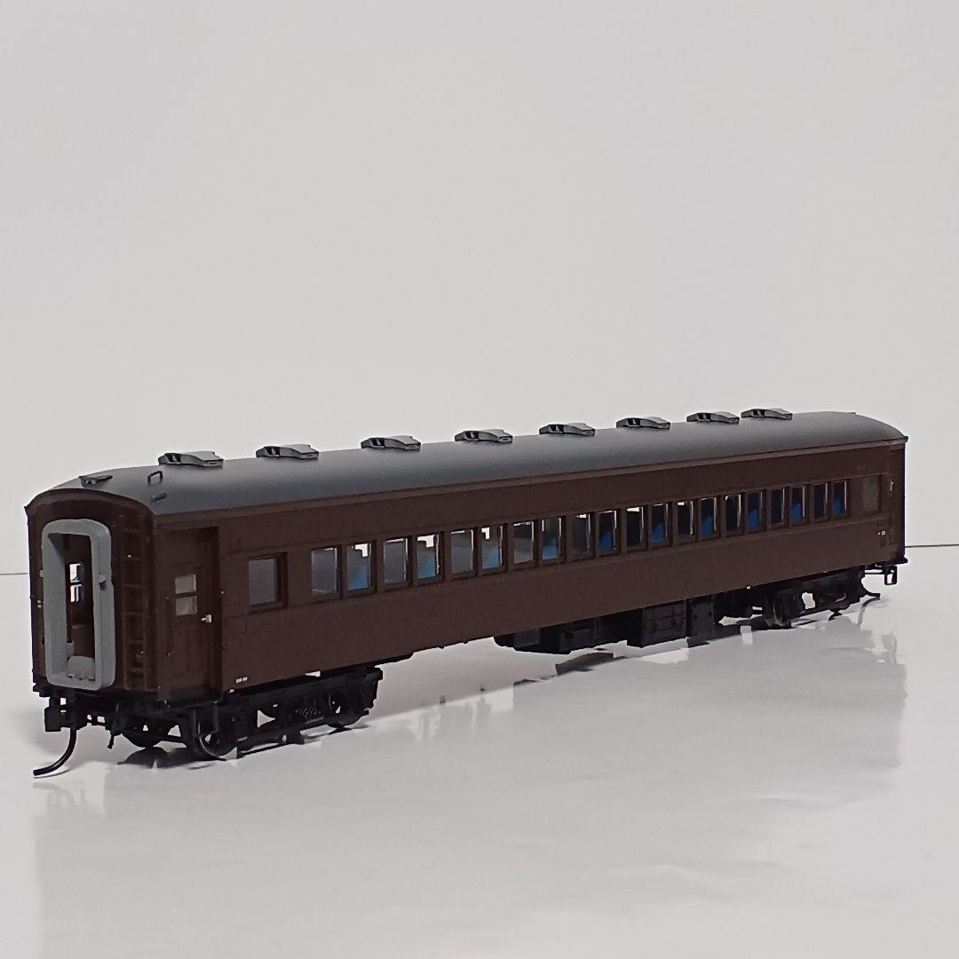 天賞堂 スハフ32 丸屋根車 ぶとう色2号 原型扉(SG) No.57004