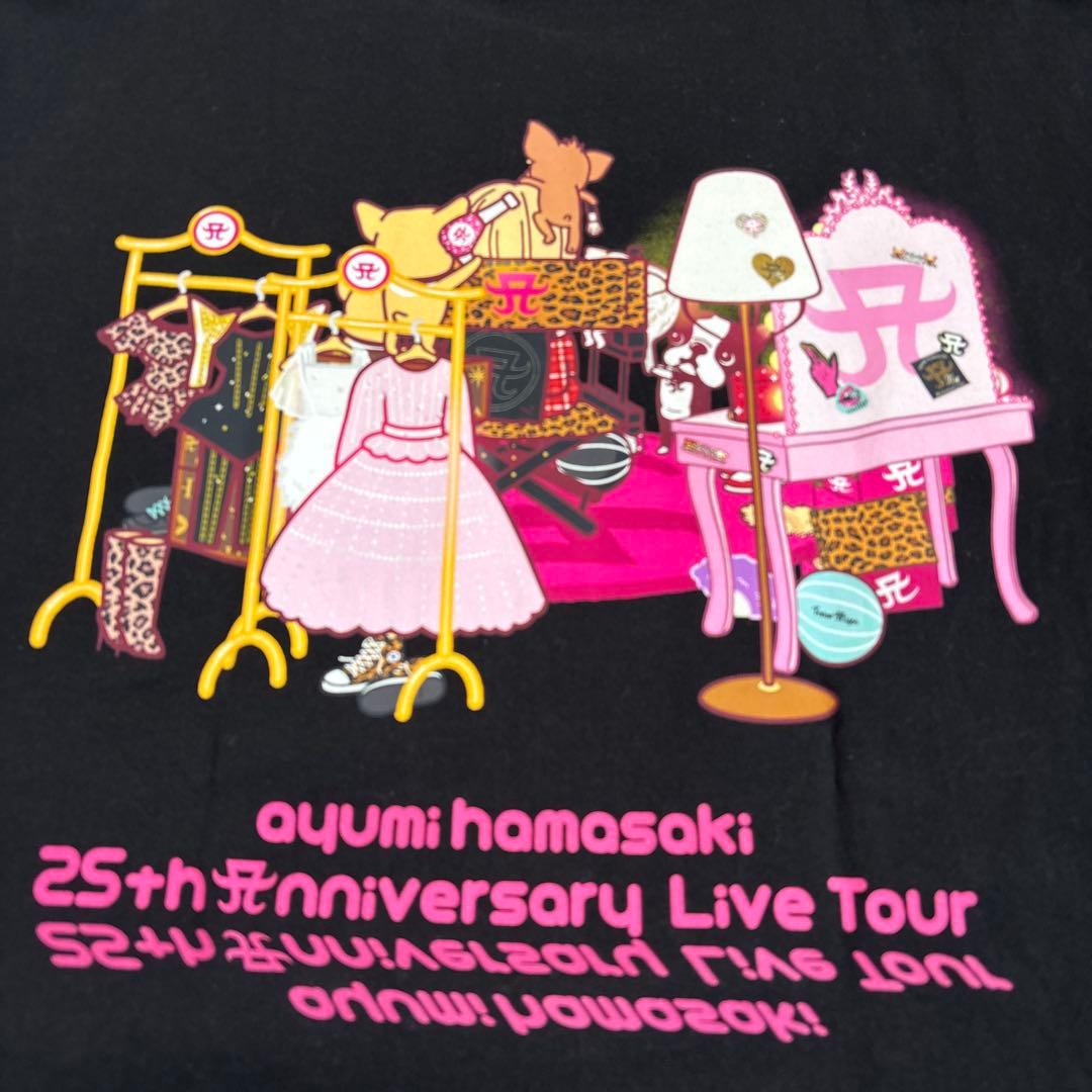 【美品】 浜崎あゆみ 25周年 会場限定 ayupan Tシャツ XXL