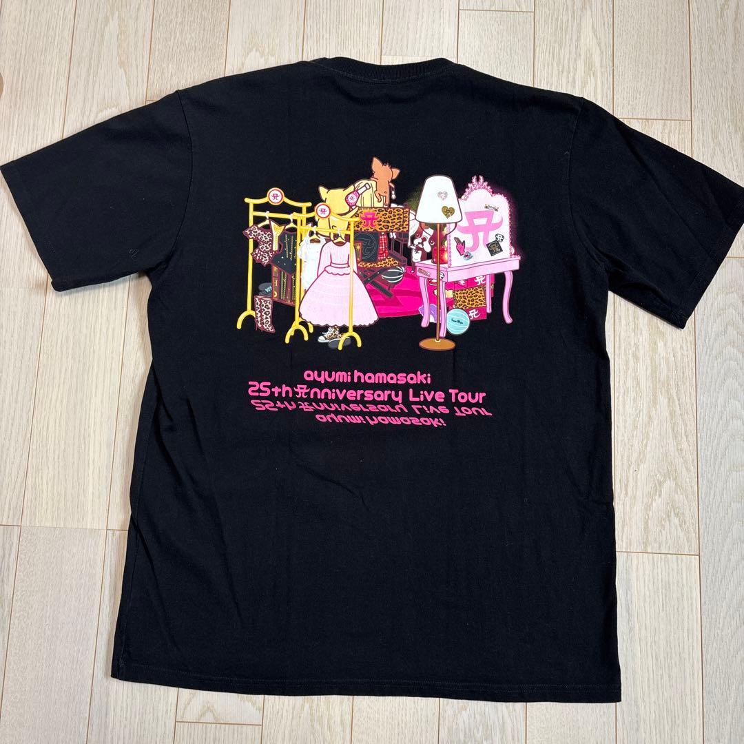 【美品】 浜崎あゆみ 25周年 会場限定 ayupan Tシャツ XXL