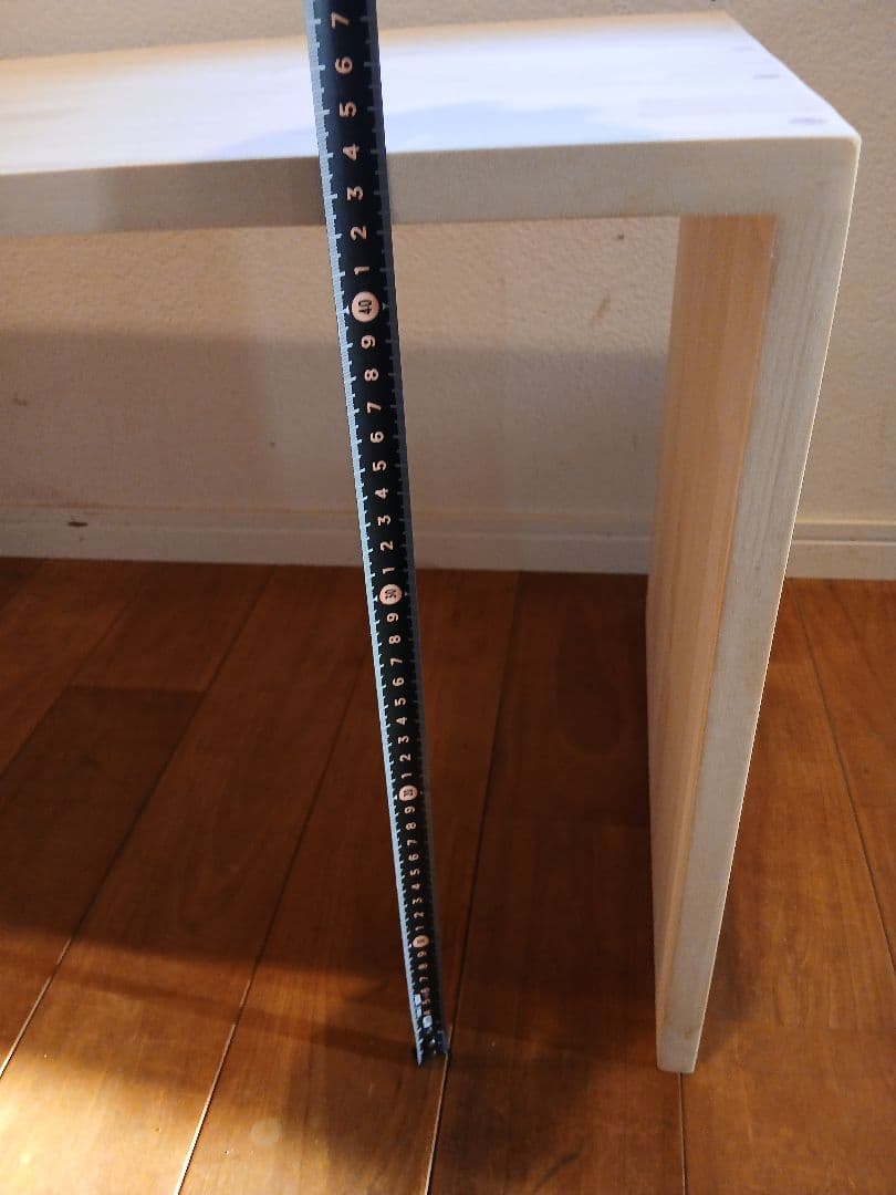 木製　ハンドメイド　オーダー　コの字　踏み台　框　ディスプレイ台ラック棚シェルフ