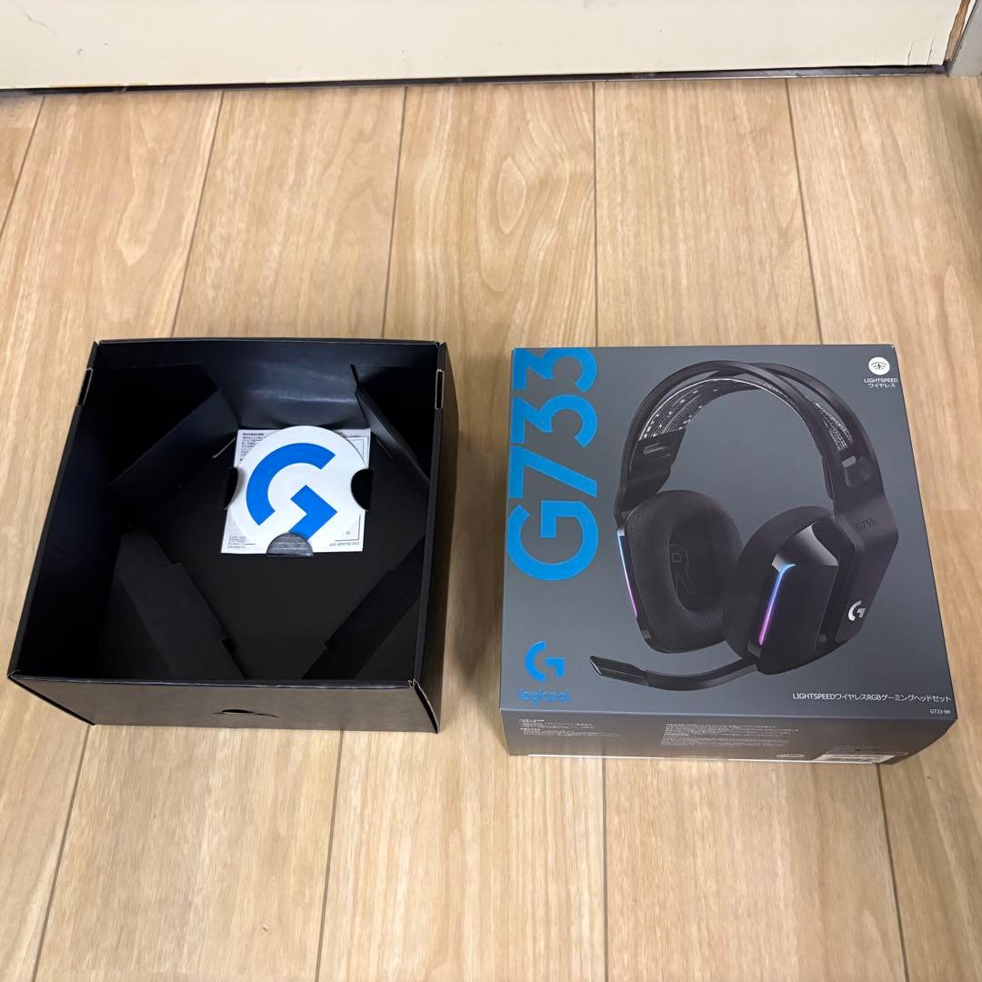 LOGITECH G733 ワイヤレスゲーミングヘッドセット