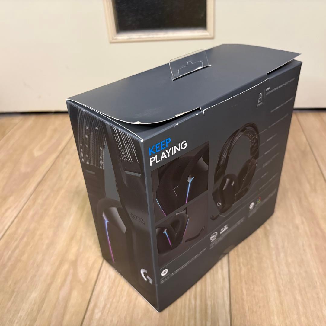 LOGITECH G733 ワイヤレスゲーミングヘッドセット