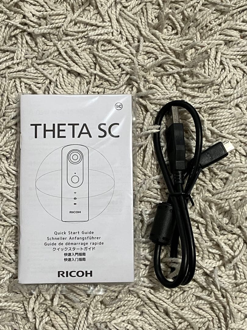【動作確認済み】リコー RICOH THETA SC 360度カメラ