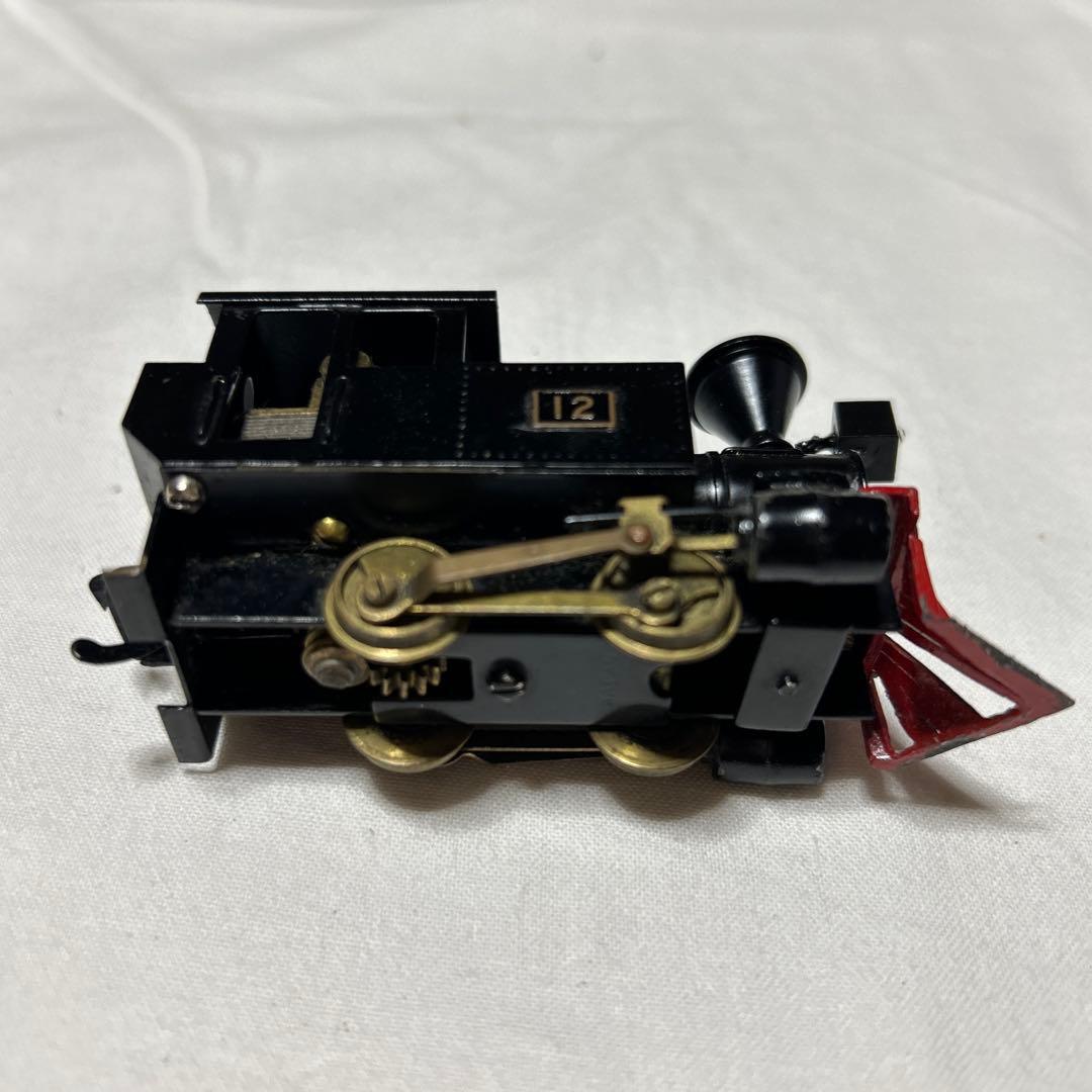 HOゲージ 蒸気機関車 黒 12