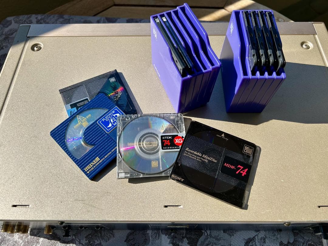 SONY MDS-JE700 MD録再デッキ（リモコン＆メディア付）