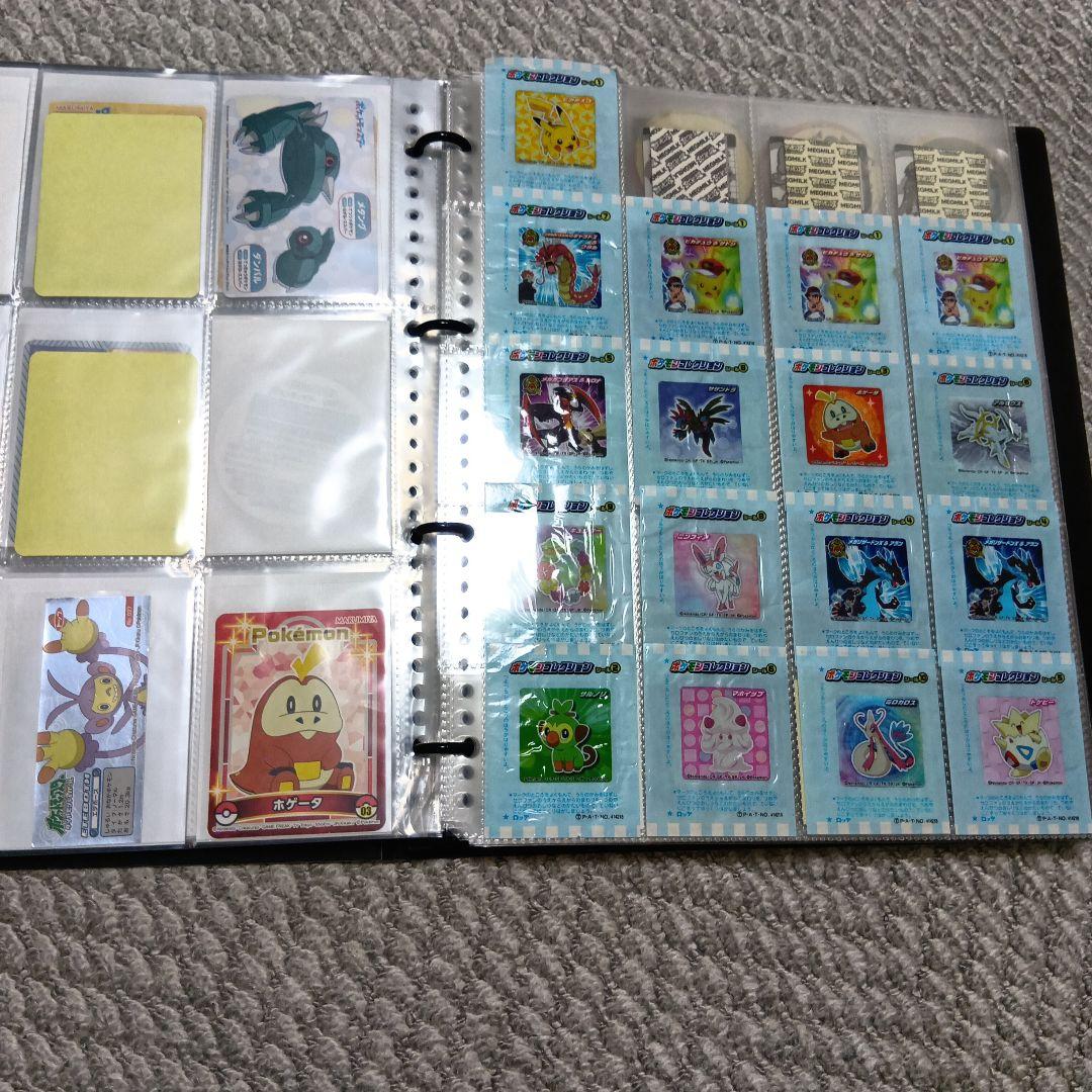 ポケモンウエハースシール丸美屋シールスナックシールメグミルクラーメンシール他様々