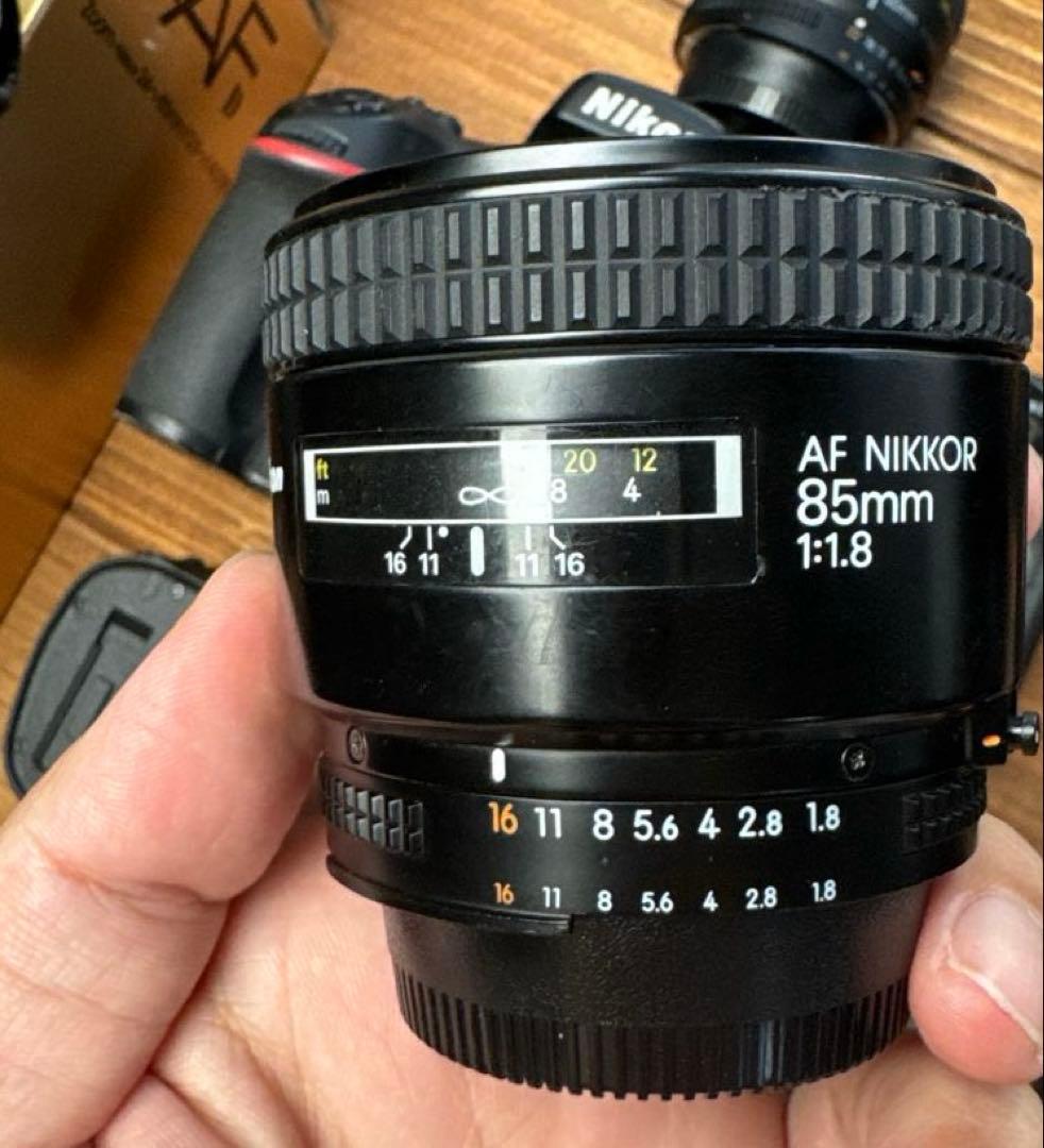 シャッター回数16155回　Nikon D800＋レンズ4本セット