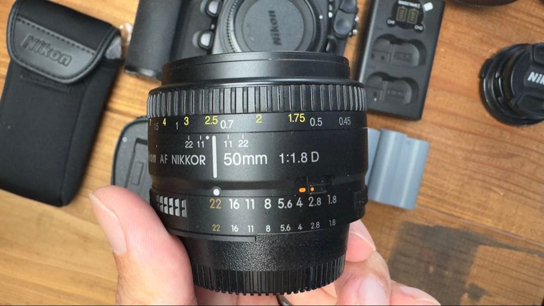 シャッター回数16155回　Nikon D800＋レンズ4本セット