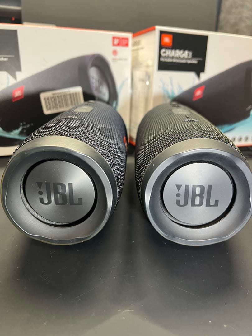 【美品】JBL CHARGE3ポータブルBluetoothスピーカー×2