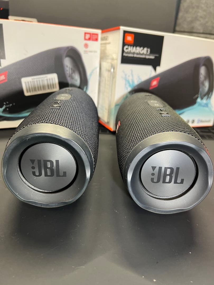 【美品】JBL CHARGE3ポータブルBluetoothスピーカー×2