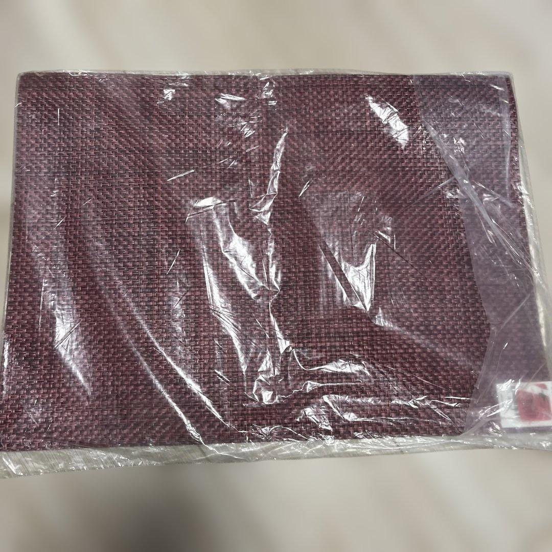 新品、未使用　Chilewich マット　ランチョンマット　4枚　ボルドー