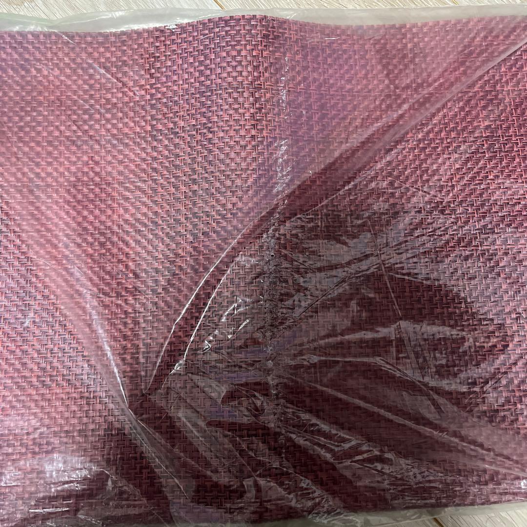 新品、未使用　Chilewich マット　ランチョンマット　4枚　ボルドー