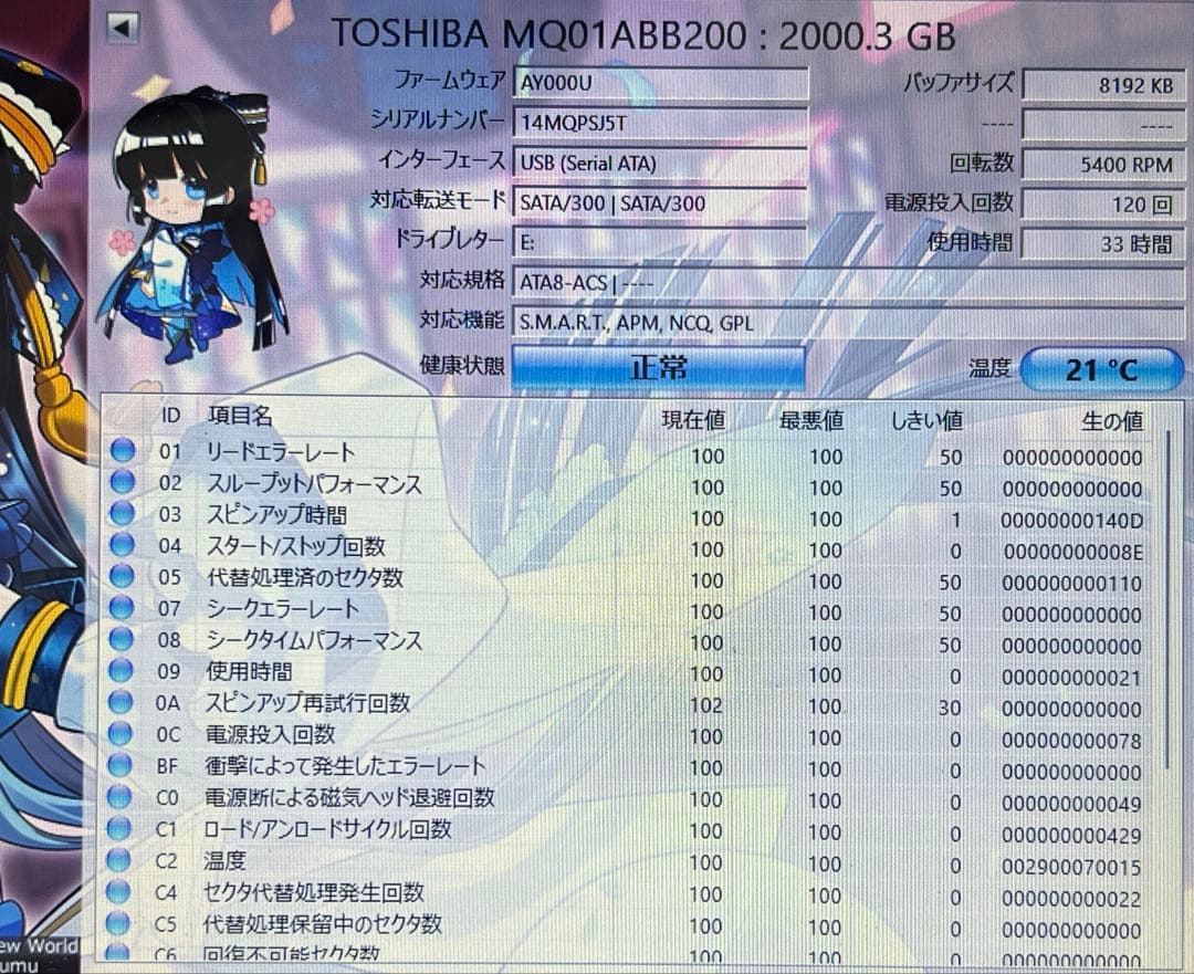 Transcend 2TB 3.1耐衝撃ポータブルHDD StoreJet