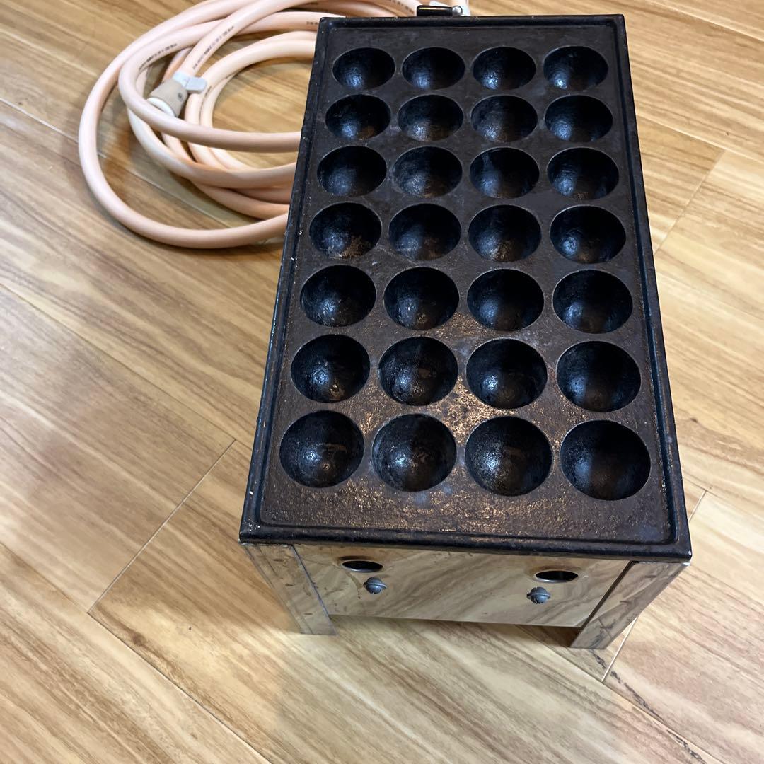 たこ焼き器 32穴 都市ガス用ホース付き