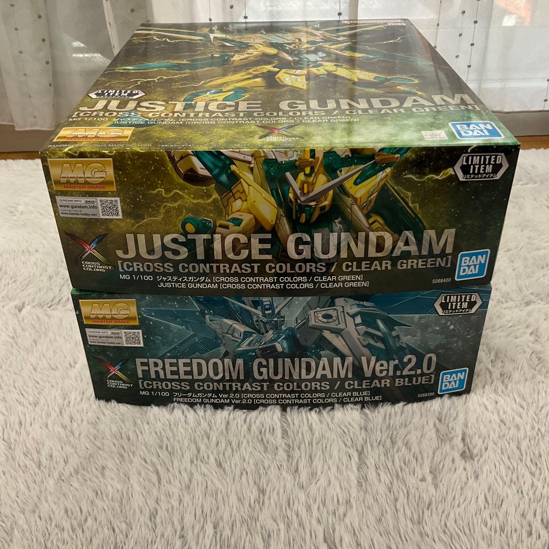 新品 未組立 ガンプラ クロスコントラスト カラー 4体セット まとめ売り