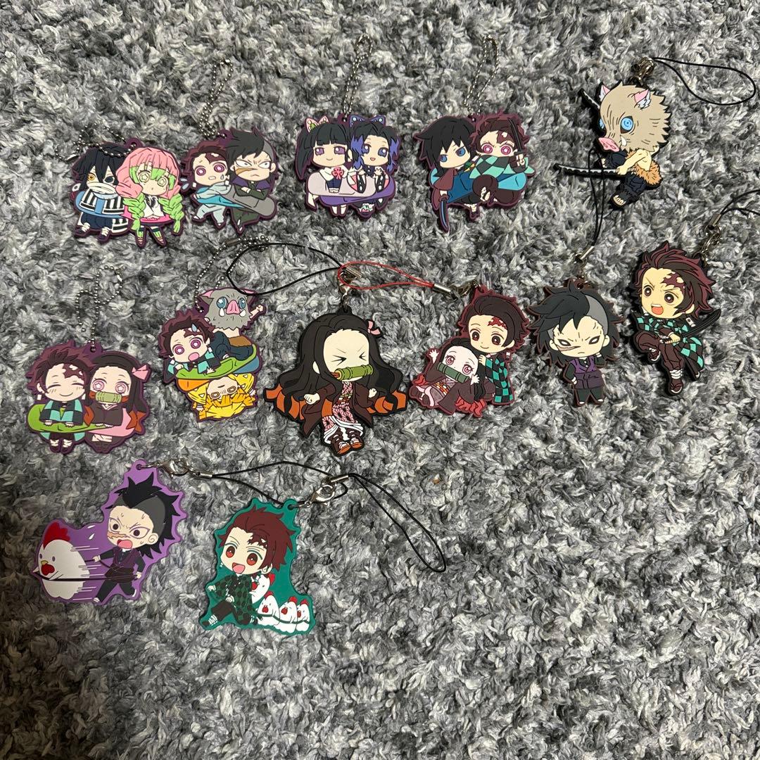 鬼滅の刃 ラバーストラップ