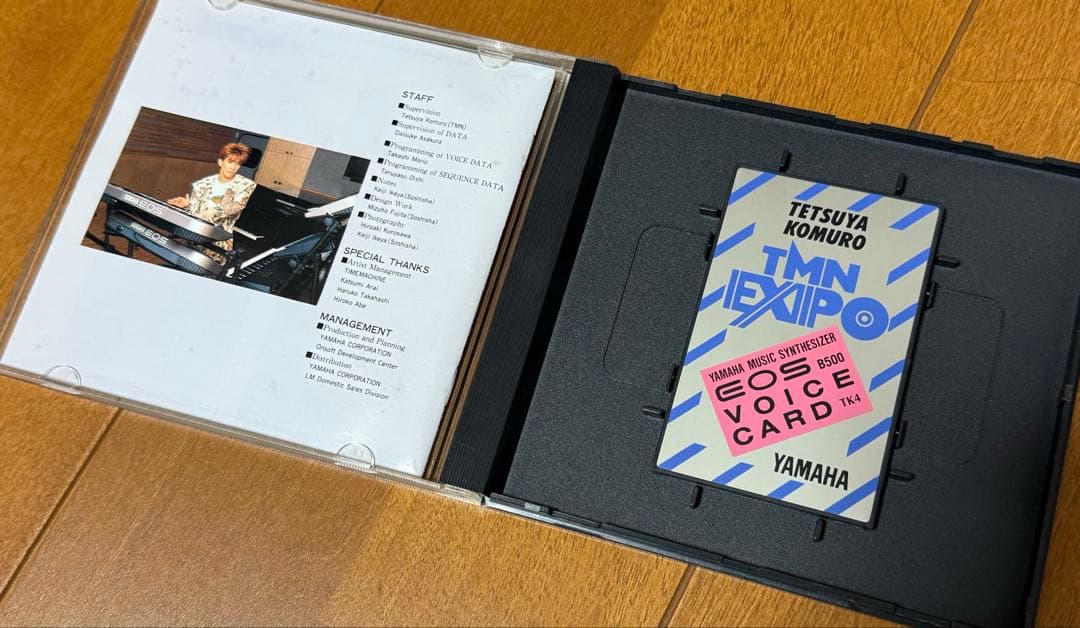 YAMAHA EOS B500 VOICE CARD TK4 EXPO 小室哲哉