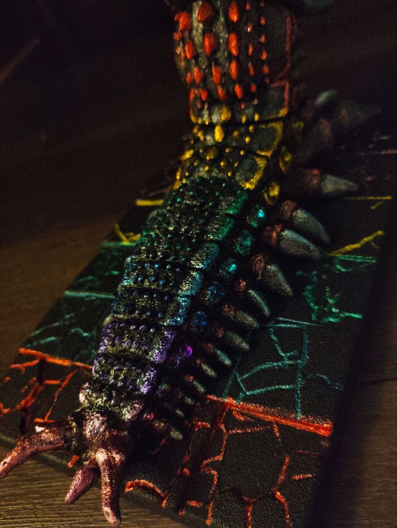 ムービーモンスターシリーズ　バトラ幼虫　リペイント