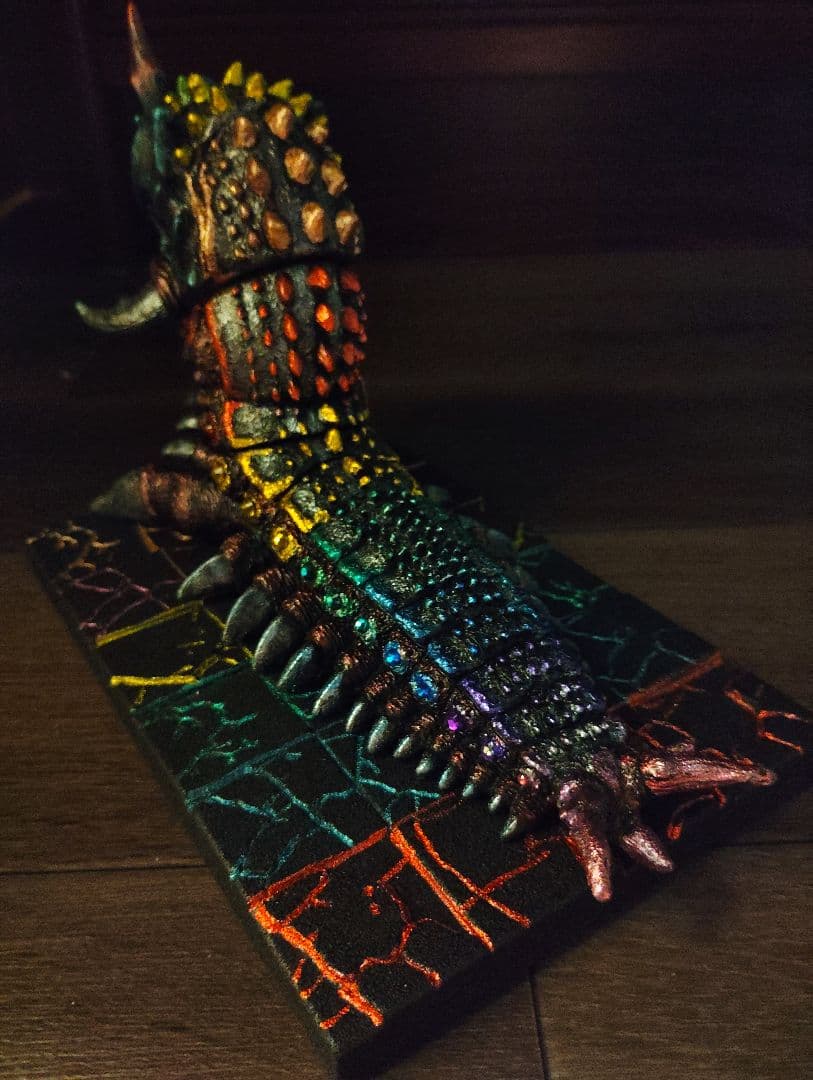 ムービーモンスターシリーズ　バトラ幼虫　リペイント