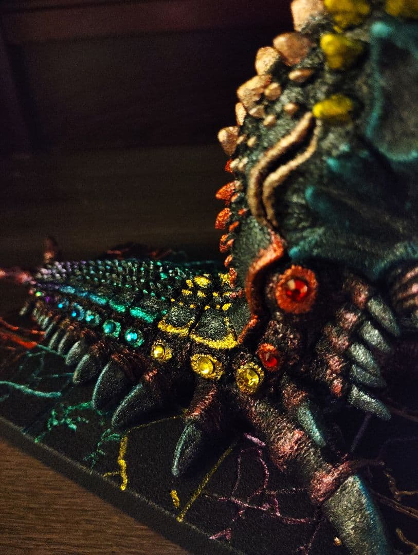 ムービーモンスターシリーズ　バトラ幼虫　リペイント