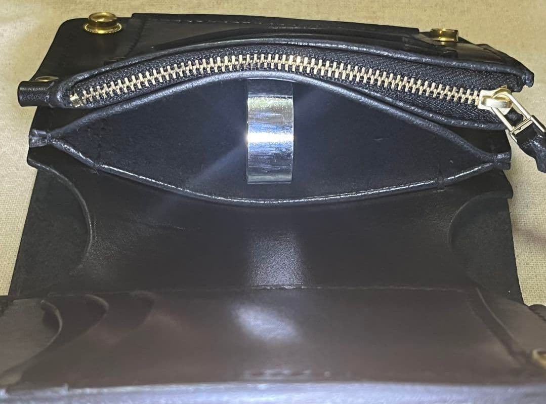 ミドルトラッカーウォレット 札入れ有 ハンドメイド 国産レザー