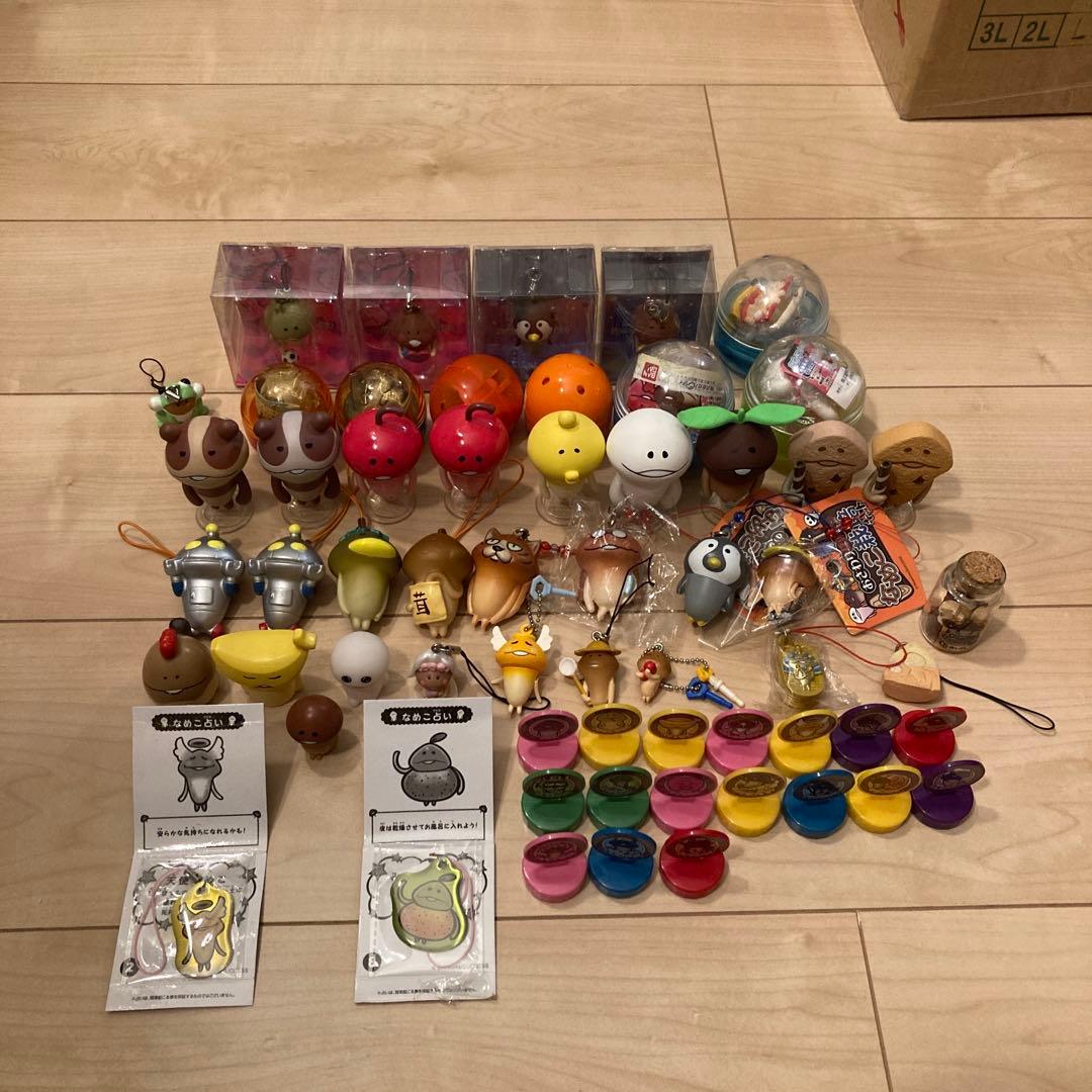 おさわり探偵なめこ栽培キットフィギュア、ストラップ多数セット