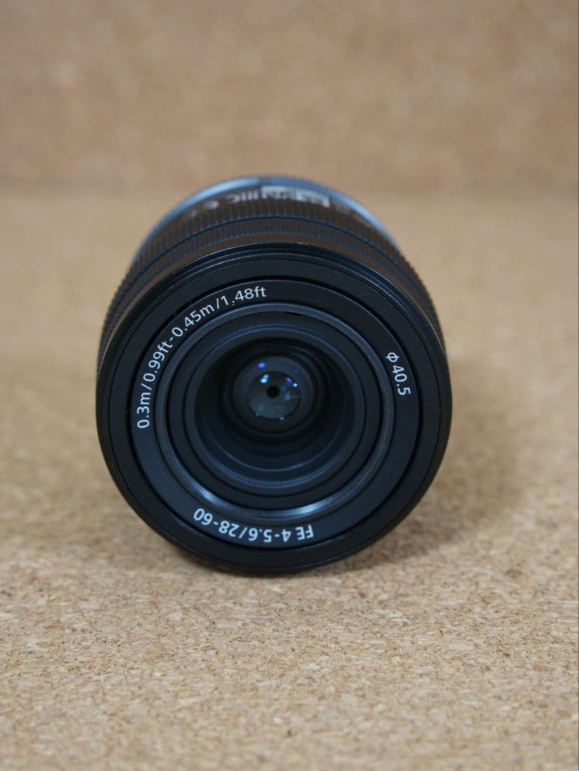 SONY FE f4-5.6/28-60mm プロテクタ付a7cIIキットレンズ