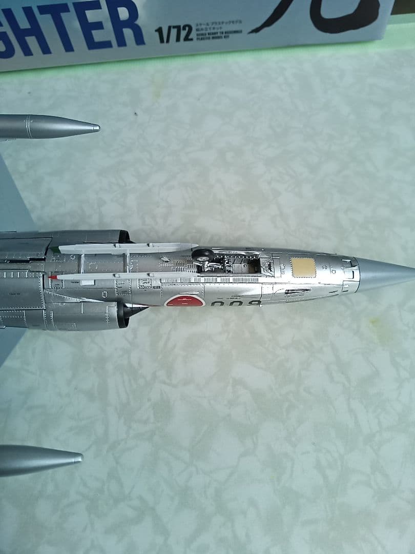 ファインモールド、F-104J ジェットファイター 1/72完成品