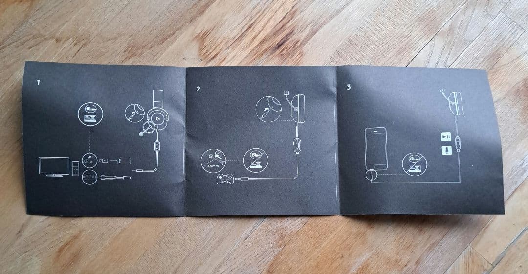 ゲーミングヘッドセット　Logicool G-PHS-003 黒色 中古美品