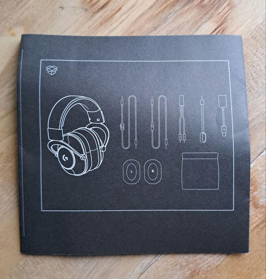 ゲーミングヘッドセット　Logicool G-PHS-003 黒色 中古美品