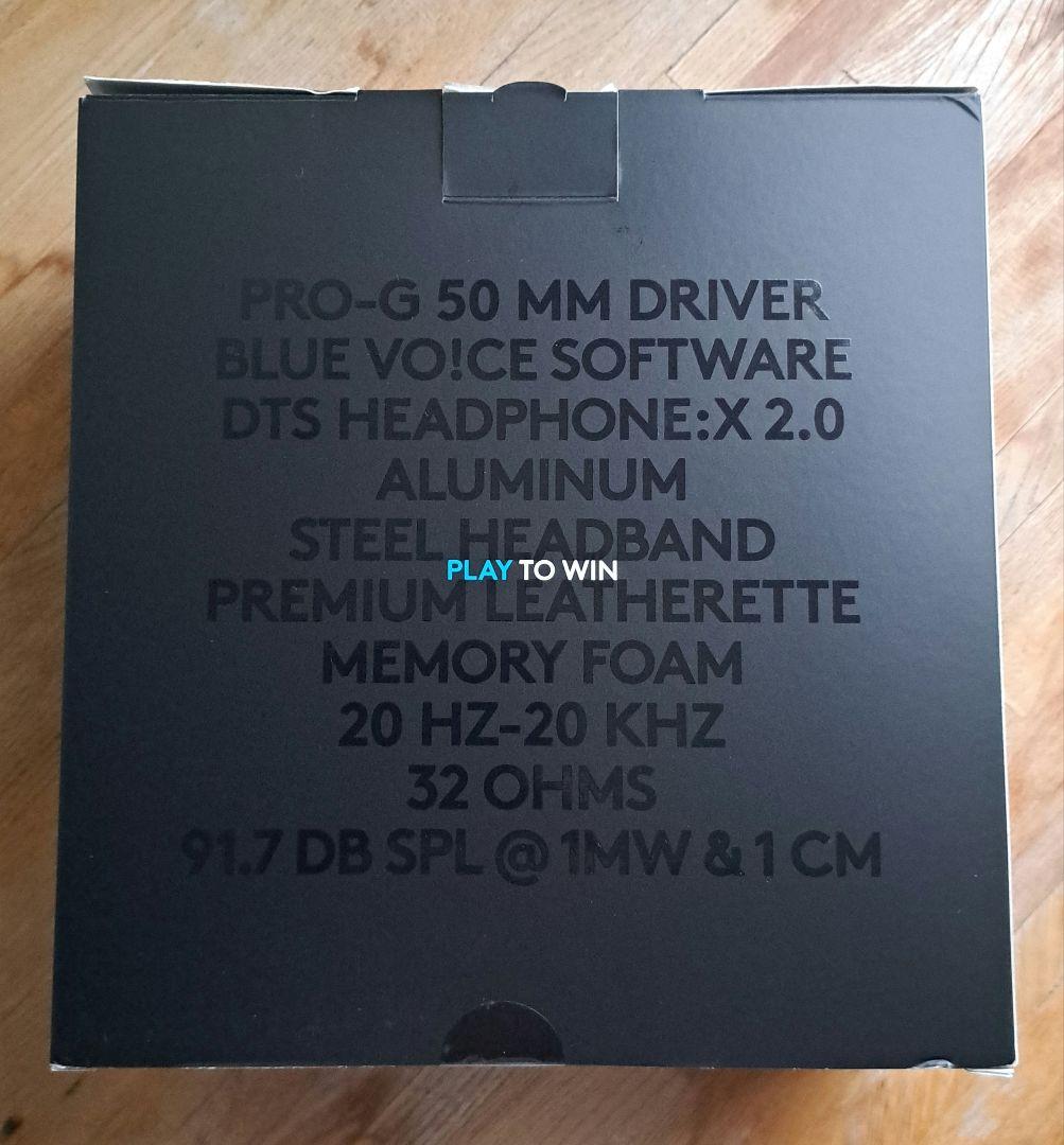 ゲーミングヘッドセット　Logicool G-PHS-003 黒色 中古美品