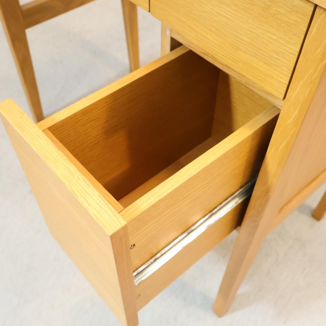 unico ウニコ NOTE ドレッサー オーク材 鏡台 ライティングデスク